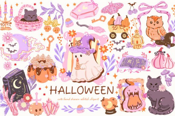 Download Halloween Clipart Bundle Spooky Season - Halloween clipart Collection