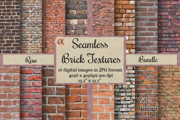 Download Seamless Raw Brick Textures, Rustic Wall - Wall Collection