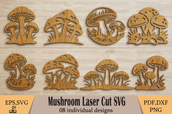 Download Mushroom Wall Decor Bundles - Wall Collection