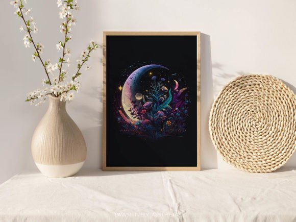 Download Boho Moon Printable Wall Art - Wall Collection