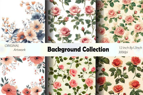 Download Wallpaper Flower Texture Background Art - Wall Collection