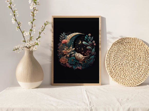 Download Boho Moon Printable Wall Art - Wall Collection