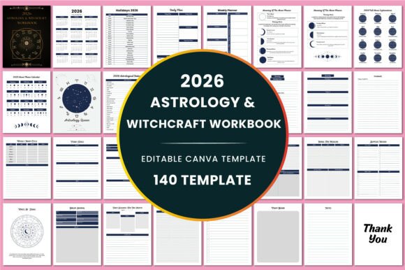Download 2026 Astrology &amp; Witchcraft Workbook - Astrology Collection